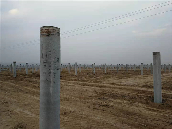 中能建投大荔许庄农光互补光伏项目